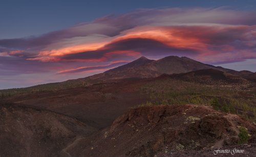 Atardecer Tormentoso Teide