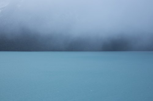 Lago argentino en la patagonia