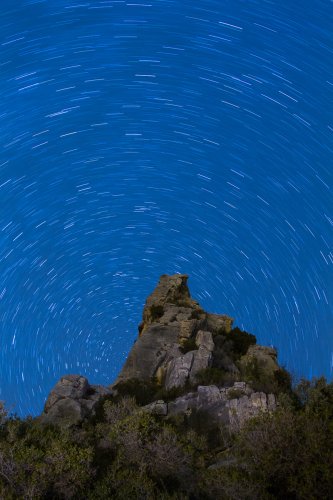 Mil estrellas girando