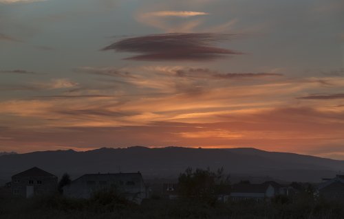Atardecer en Cualedro