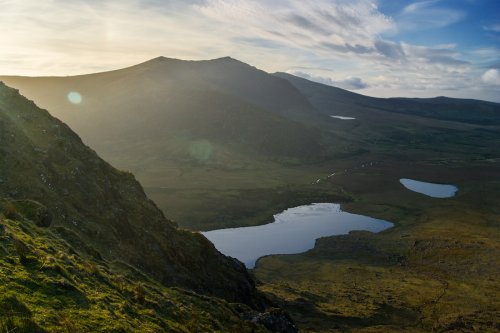 Clogharee lakes, Ireland