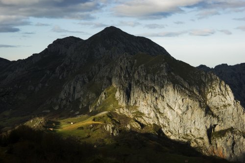 Prados de montaña en Amieva