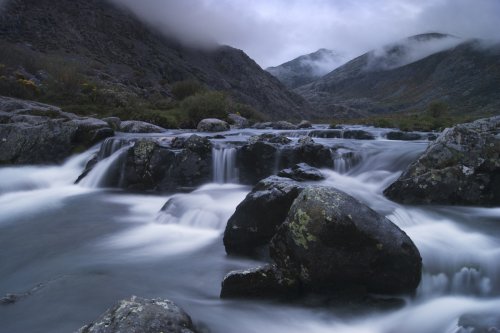 Amanecer frío en la Garganta de Gredos