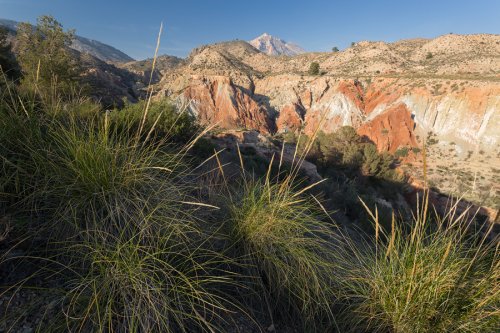 Barranco de colores cerca de Alicante