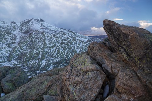 Invierno en el Cabeza nevada