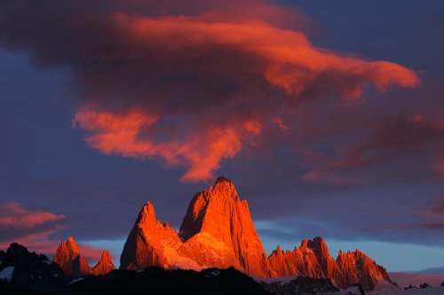 Amanecer en el Fitz Roy