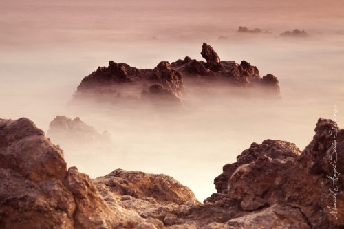 Escultura volcánica