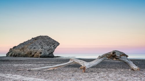 Amanecer en la playa del Mónsul