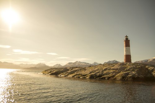 Faro de les Eclerieurs, Canal Beagle (Argentina)