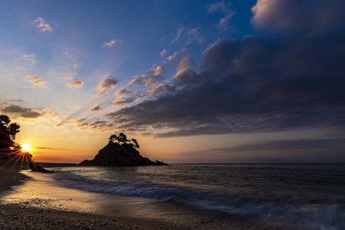 Primeros rayos en Cap Roig