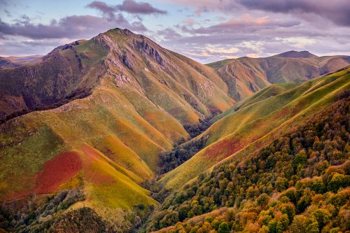otoño en la montaña