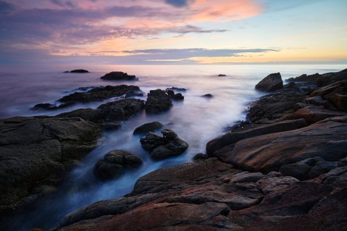 Colores en las rocas