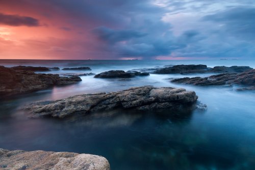 Paisaje y fila india